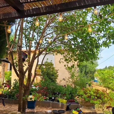 Maison De Charme A Avec Vue Sur Jardin Et Montagne * Autignac (Herault)